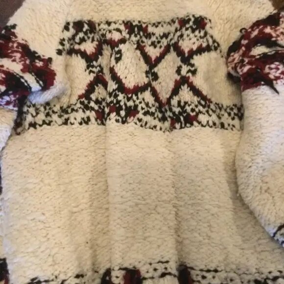 RARE! Isabel Marant pour H&M Native zip-up wool knit cardigan - Picture 2 of 8